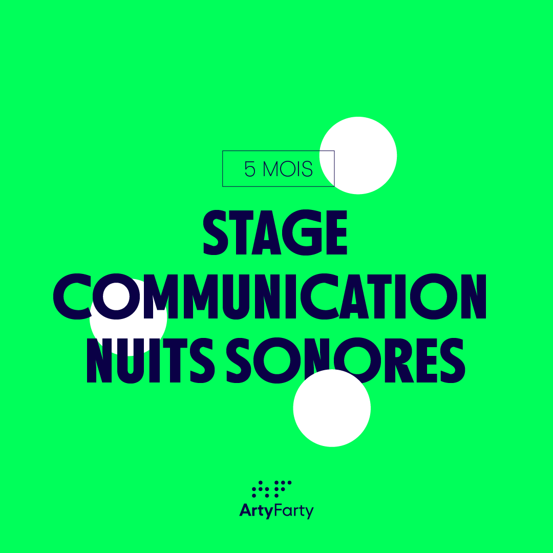 stage communication Nuits sonores