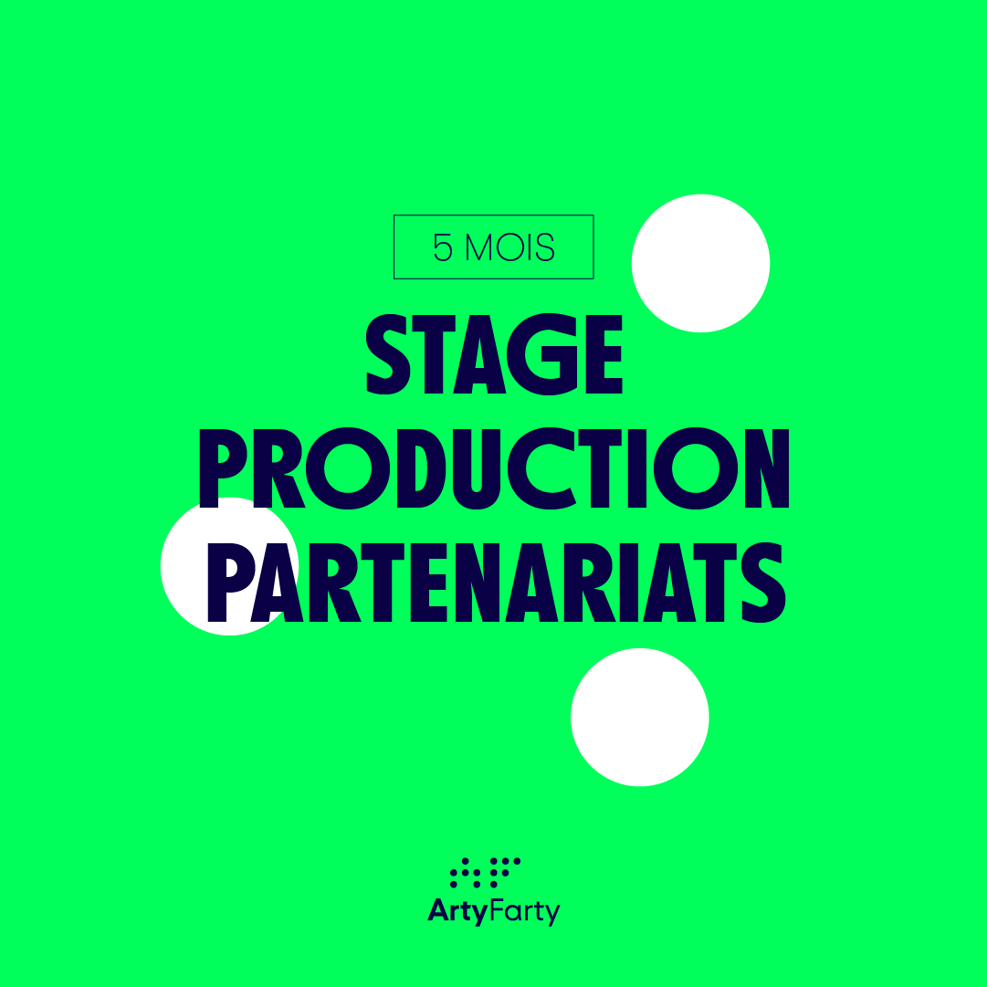stage production partenariats