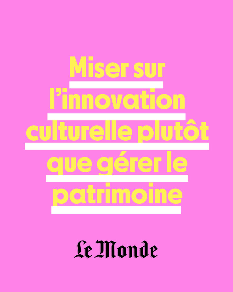 Tribune, Arty Farty, Le Monde