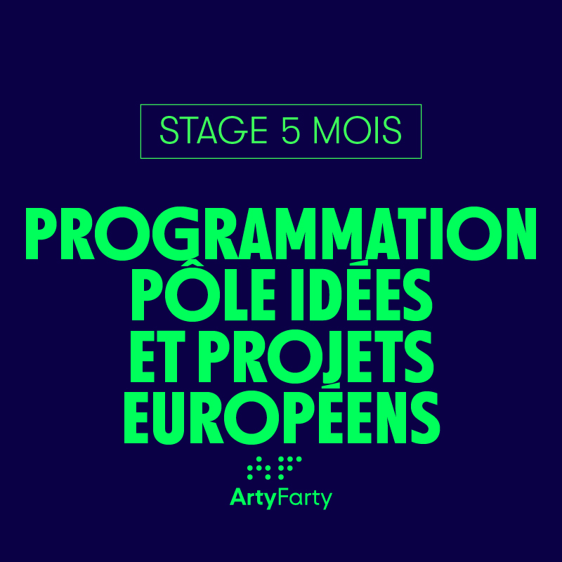 Offre de stage programmation pôle idées et projets européens