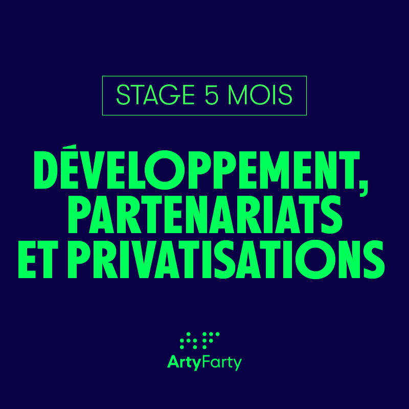 Offre de stage développement, partenariats et privatisations