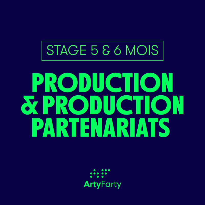 Offre de stage production et production partenariats